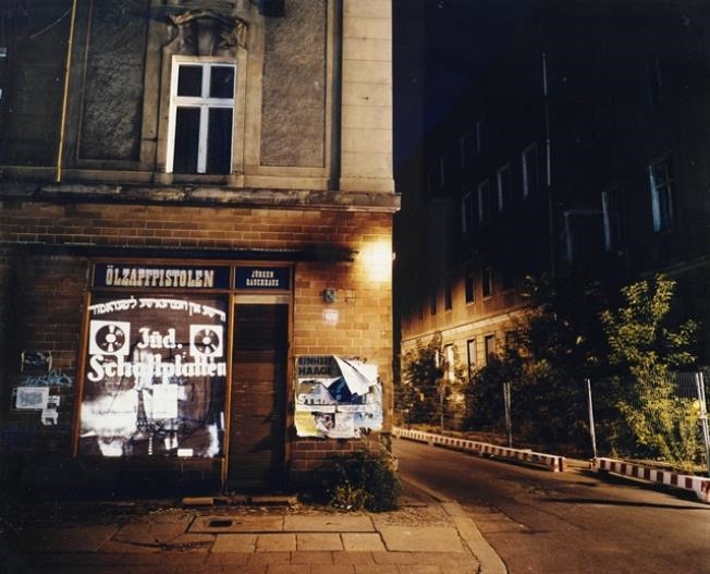 Alte Schonhauser Strasse/ Ecke Mulackstrasse, Berlin by Shimon Attie, 1993