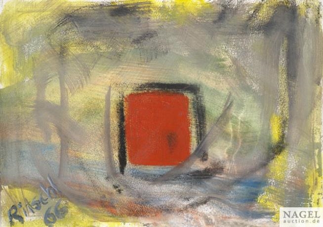 Otto Ritschl | Composition with Square (1966) | MutualArt