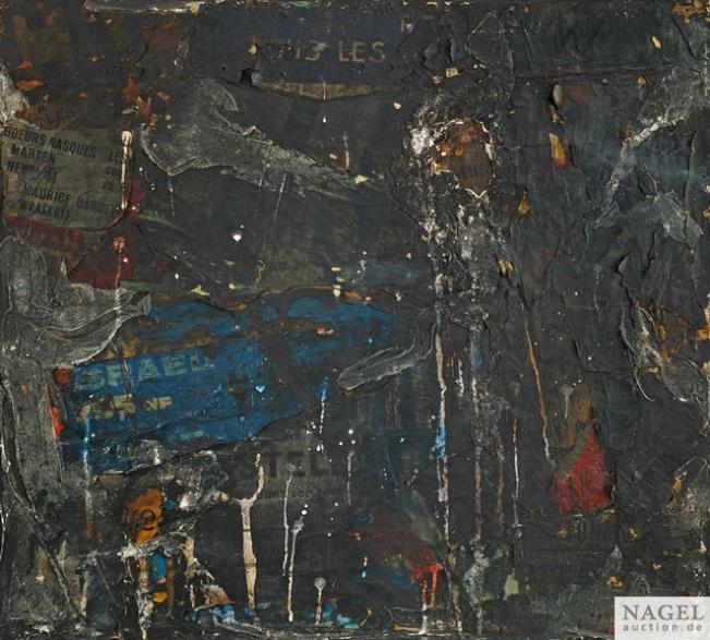 Artwork by Wolf Vostell, SRAEL, Made of Mixed media on canvas