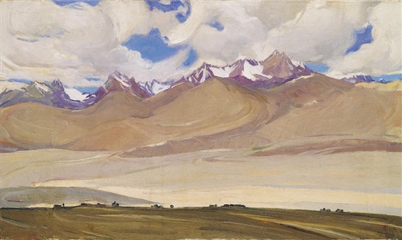 Whirlwind Over a Plateau by Quan Shanshi, 1981