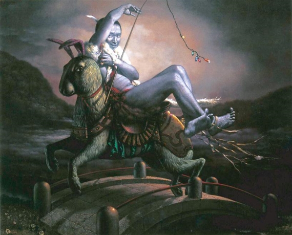 Riding a Rocking Horse by Kuo Wei-Kuo, circa 2004-2005