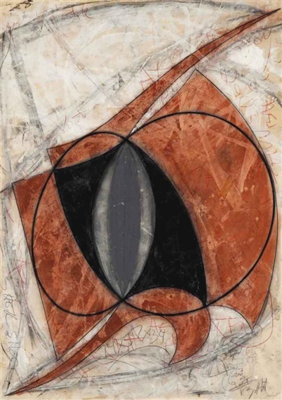 Study for Shell Shock by John Newman, 1984