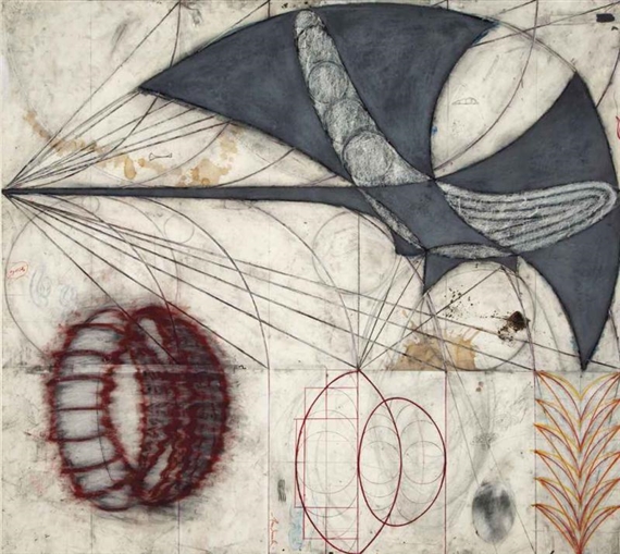 Drawing for Throwback by John Newman, 1985