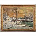 Artwork by Miles Jefferson Early, Winter Wonderland, Made of Oil on canvas