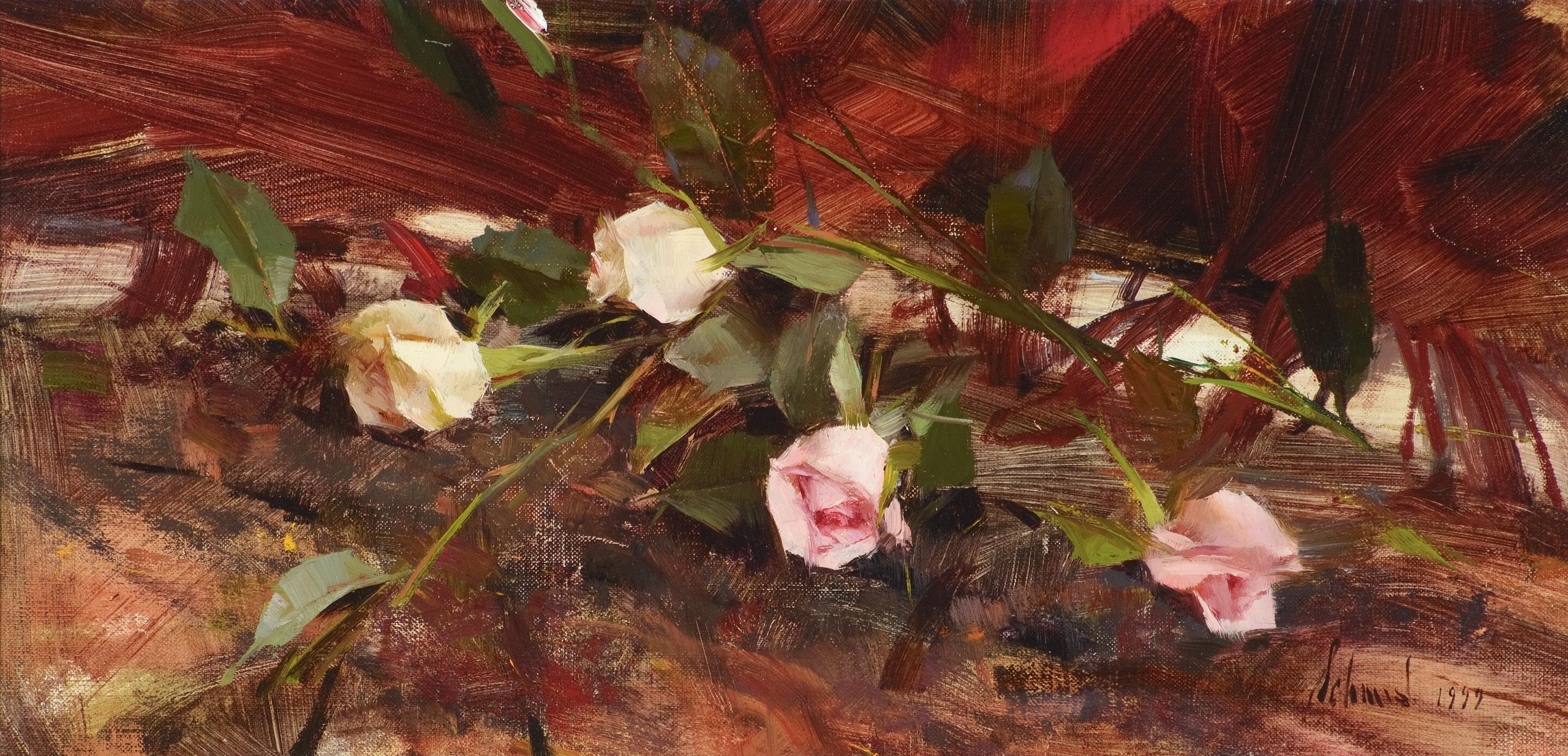 Richard Alan Schmid | Tea Roses (1999) | MutualArt