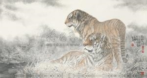 Tigers by Cao Jun, 2012