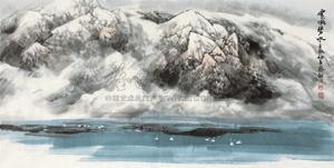 Lake in icy world by Shi Enzhao, 2012