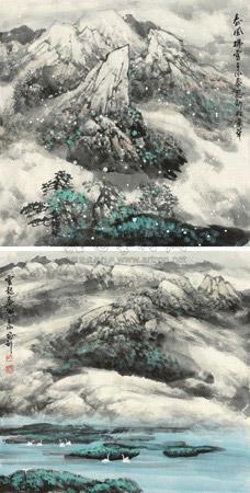 2 Works: Spring Comes by Shi Enzhao, 2012