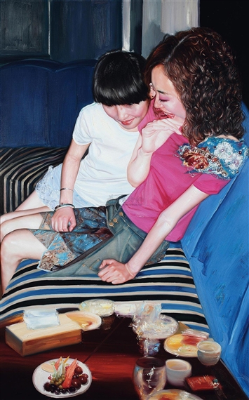 Teenagers by Shi Liang, 2006