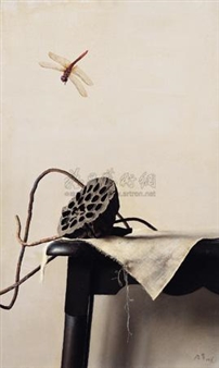 DRAGFLY AND LOTUS - Leng Jun