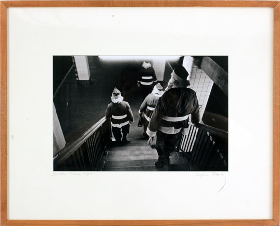 Santa Clones by Sylvia Plachy, 1979