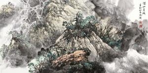 Landscape in Spring by Shi Enzhao, 2011