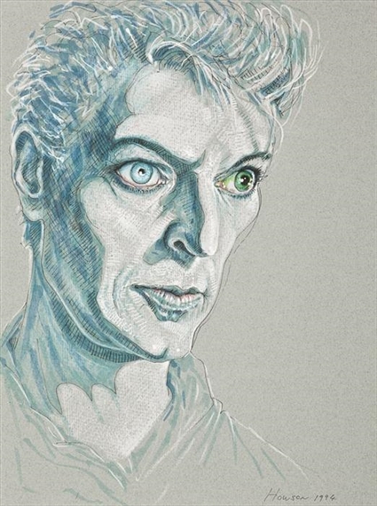 Peter Howson Obe | David Bowie - The Second Drawing (1994) | MutualArt