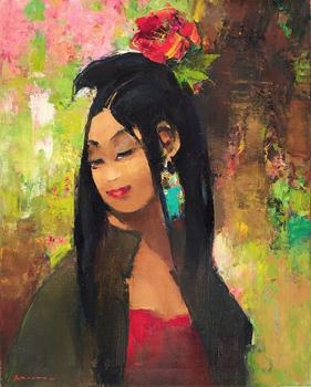 Chinese Girl by Gerard Pieter Adolfs, 1961