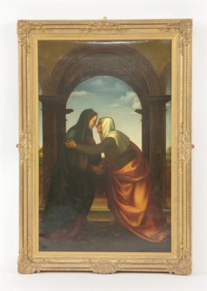THE VISITATION by Mariotto Albertinelli