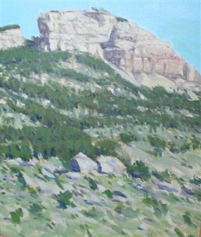 Copperman's Tomb, Wyoming - Richard Lewis Crozier