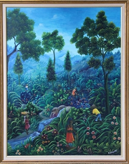 Untitled (Tropical Landscape) - Edgar Brierre