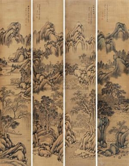 4 works: Untitled - Yang Kun