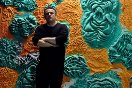 South Bend Museum of Art and Century Center present large scale 3-D printed transfer paintings