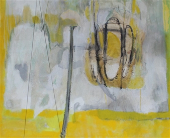 Yellow-White Collage - Carolyn L. Coyle