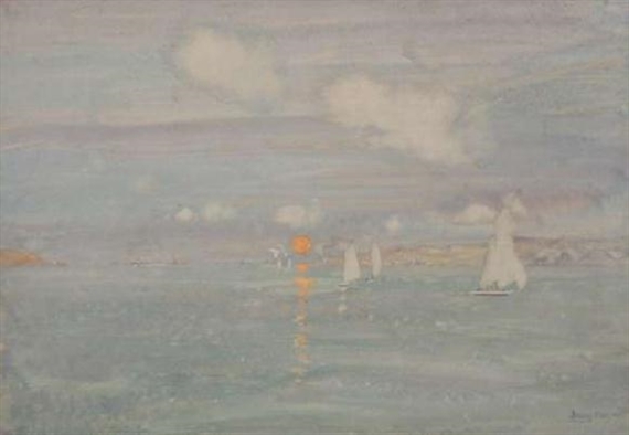 James Kay | Sunrise Over the Clyde | MutualArt