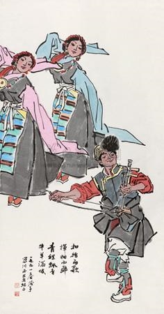 DANCE BA' AN XIANZI by Ye Qianyu, 1991