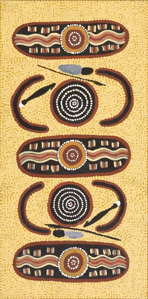 Turkey Tolson Tjupurrula | Men's Initiation Ceremony (1982) | MutualArt