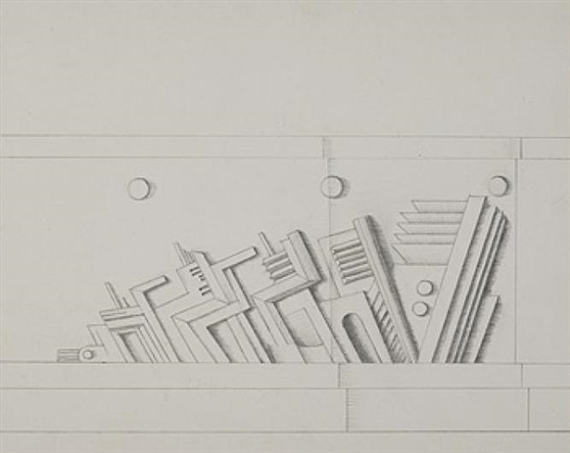 John Bradley Storrs | Study for Rostrum, Century of Progress (1932 ...