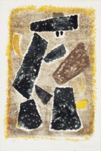 Artwork by Willi Baumeister, Untitled, Made of color lithograph on paper