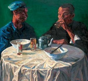 Xie Dongming | Workers at break (1997) | MutualArt