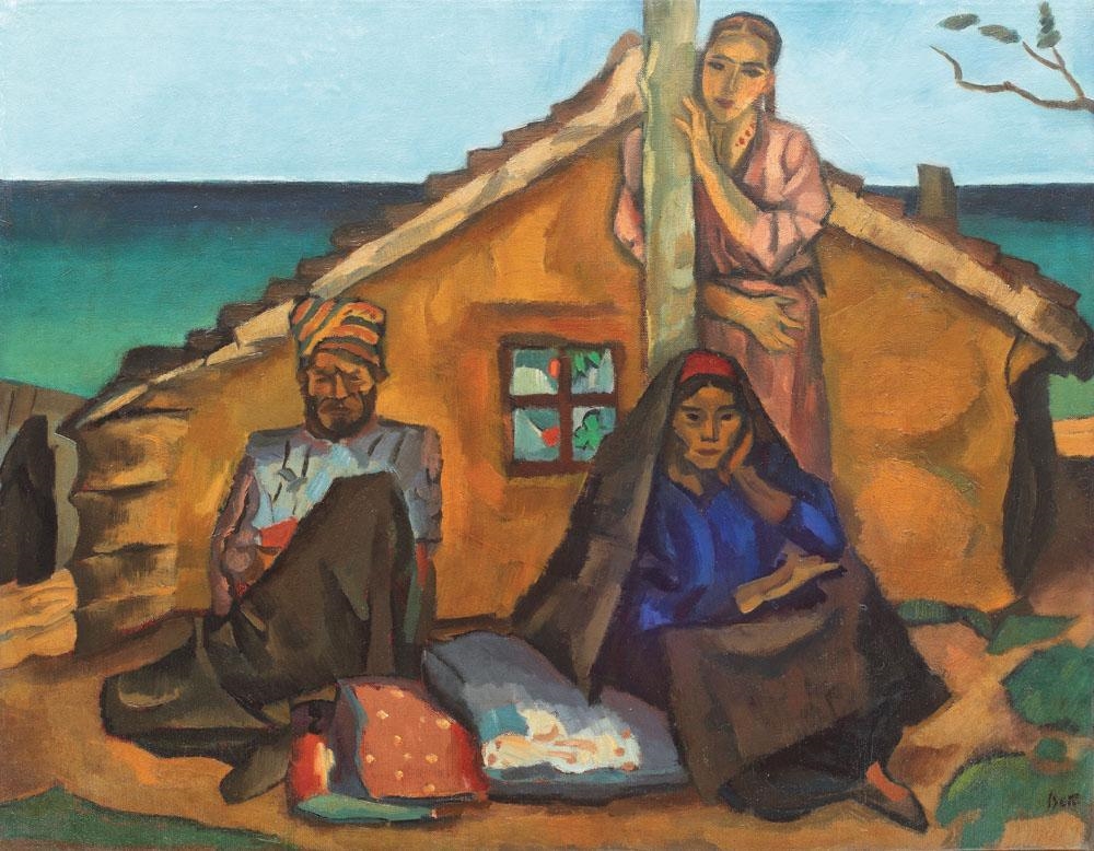 Tatar family by Iosif Iser, 1915-1920