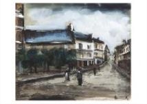Village en Normandie by Maurice de Vlaminck