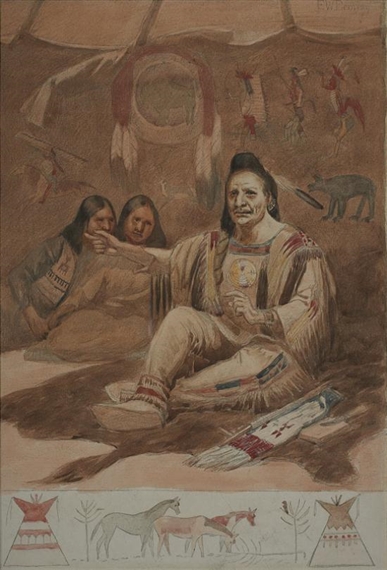 Edwin Willard Deming | Indian Stories | MutualArt