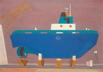 Shipyard in Braila - Virgil Preda