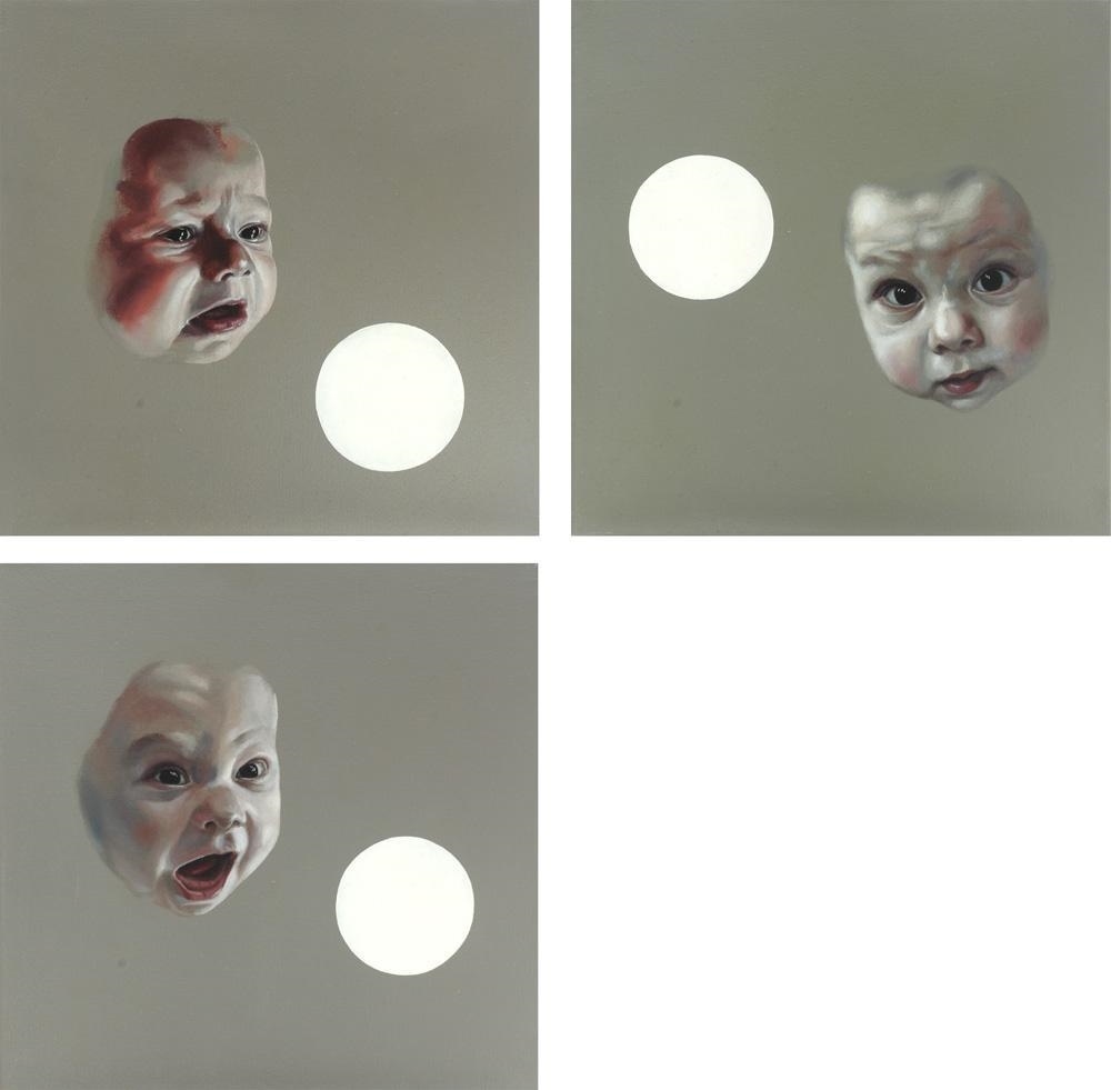 Flavia Pitis | Moments (series of four paintings) (2010) | MutualArt