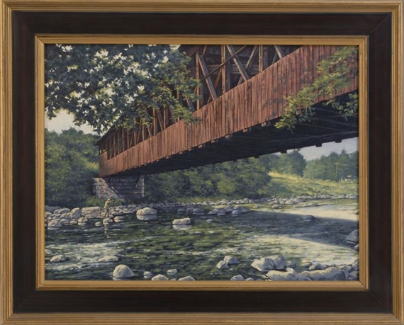 Bartlett Covered Bridge, NH by Lance Walker