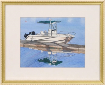 Fishing boat at dock - Sue Doucette