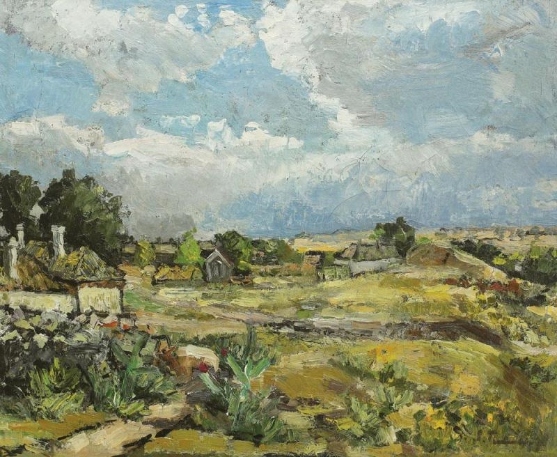 Landscape Costineşti by Ion Tuculescu