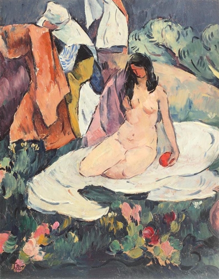 Baigneuse by Ion Theodorescu Sion, 1927