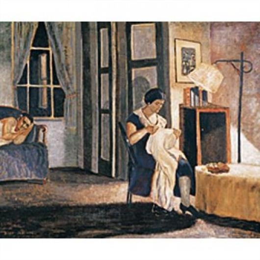 An Evening at Home by Joseph Biel, circa 1935