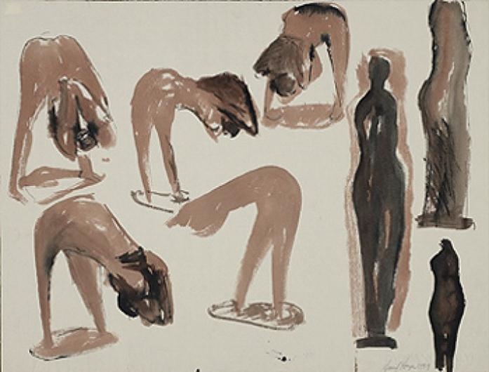 David Hayes | Figure Studies (1959) | MutualArt