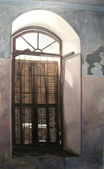 Window in Beer Sheva by Salim Digmi, 2013