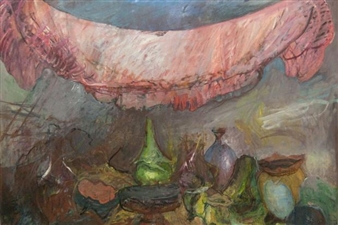 Mystical Rabbis by Reclusive Hyman Bloom Shine in N.Y.