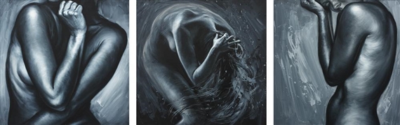 Triptych by Valeriu Mladin