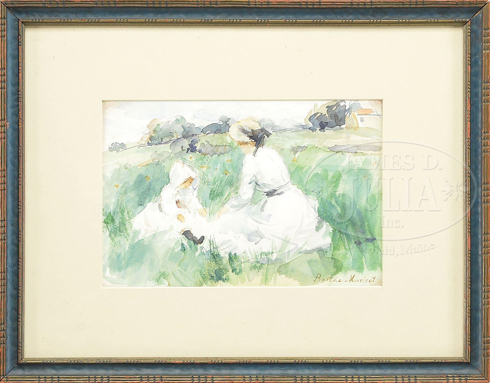 Berthe Morisot L'Oise à Maurecourt (1876) MutualArt