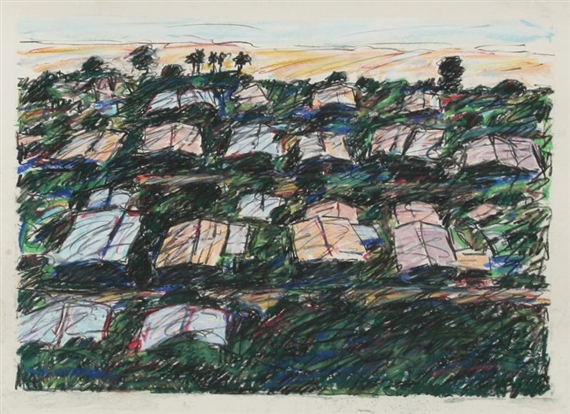 Christopher Fish | Rooftops | MutualArt