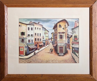 Street Scene - Joseph Anthony Buzzelli