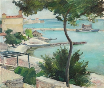 Landscape in Balchik - Richard Mayol