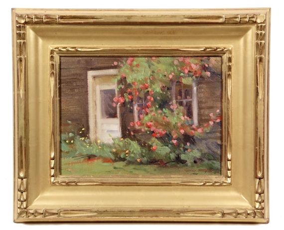 Cottage Flowers by Don Stone