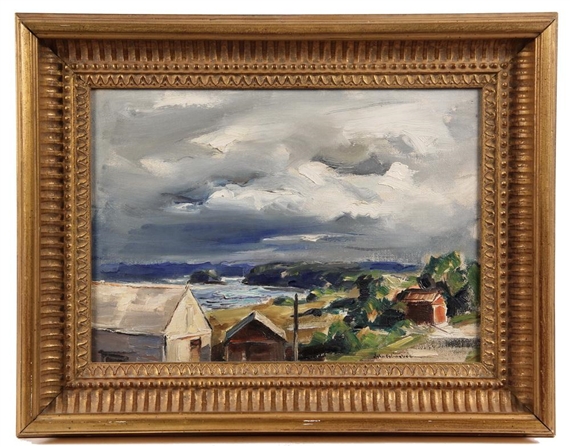 Stormy Maine Coast by John Fulton Folinsbee